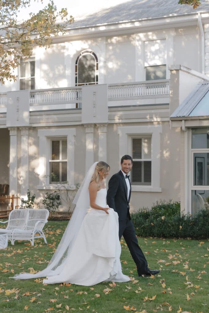 Couple on Estate Walk at Calstock Estate